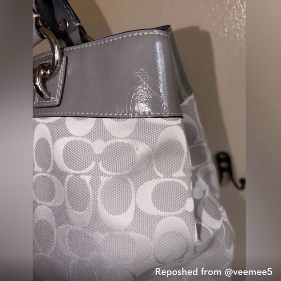 COACH GUC Brooke Jacquard Satchel Bag and Wallet - Picture 4 of 7